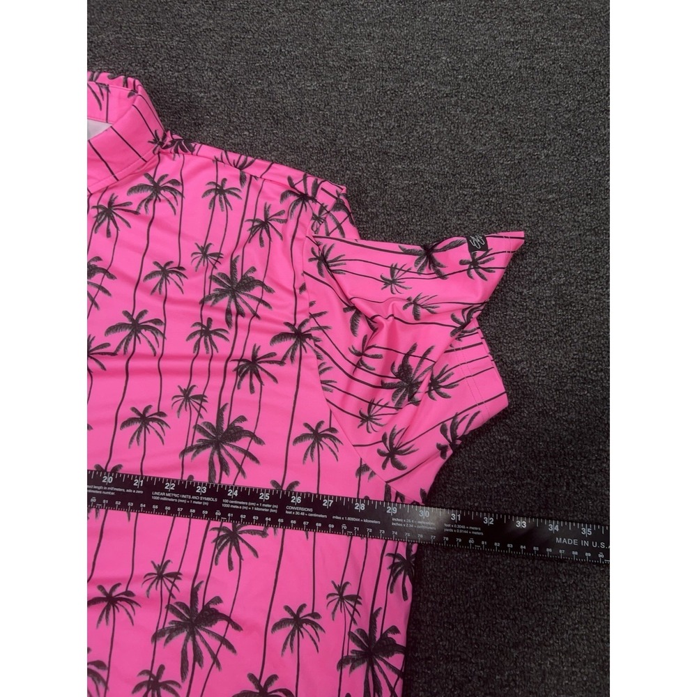 Sunday Swagger Polo Shirt Men 4XL Golf Performance Floral Palm Trees - Lot Of 2 - Picture 15 of 15